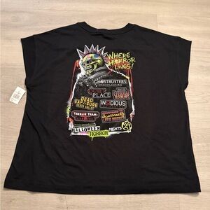 Halloween Horror Nights 2024 Maze Houses Universal  Sleeveless 2XL T-shirt NWT